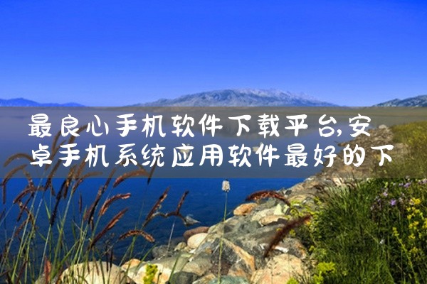最良心手机软件下载平台